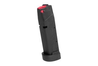 Amend2 A2 Full 17 Round 9mm Magazine Fits SIG P320 has a bright orange follower.